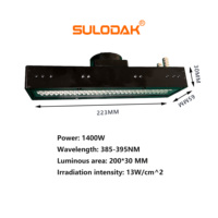 200*30 毫米 UV LED 灯适用于理光 G5 G6 Konica 1024i UV 平板打印机 UV 油漆 UV 丝网印刷点胶机打码