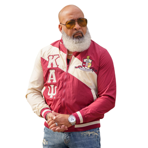 Kappa Alpha Psi Full Zip Windbreaker <b>Jacket</b> Lightweight Greek Fraternity Athletic Outerwear - Product Image 6