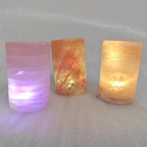 Himalaya Glow Cristal Naturel Rock Sel Lampe Chambre Décor Lumière Fleur Bougeoirs Avantages Thérapeutiques Lampara De Sal Del - Product Image 5