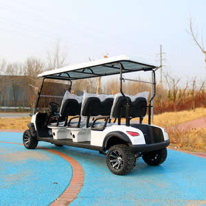 Carrito de Golf Eléctrico de 48V Nuevo y Usado Directo de Fábrica, Vehículo Utilitario de 2, 4, 6 y 8 Plazas para Resorts y Parques - Product Image 2