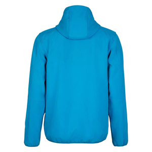 Vente en gros veste softshell d'hiver décontractée pour hommes fermeture éclair coupe-vent imperméable vêtements de travail décontractés tissu mince teint en tissu uni - Product Image 6