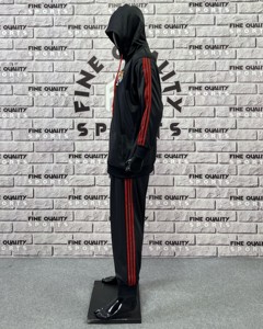 Pakistan Fabriek Custom Logo Mannen Track Pakken Private Label Jogger Sets Premium Tech Fleece Trainingspakken Custom Rits Sweatsuits - Product Image 5