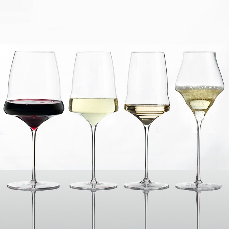 High-end Ultra-Thin Clouds Cup Josephine Winers Handmade Crystal Cup Height  Foot Wine Glass