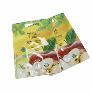 ถุงบรรจุภัณฑ์น้ำผลไม้เกรดอาหารขนาด 3 ลิตร 5 ลิตร พร้อมวาล์ว Vitop สำหรับบรรจุวอดก้า โยเกิร์ต น้ำมะพร้าว - ขนาดและโลโก้ตามสั่ง - Product Image 4