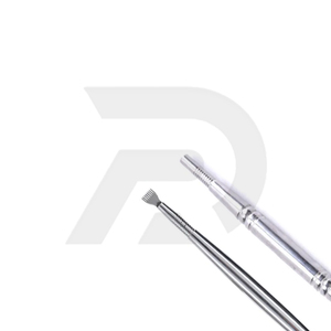 แหนบถอนขนตาสแตนเลสสองชั้นเครื่องมือดูแลความงามสำหรับยกขนตา - Product Image 6