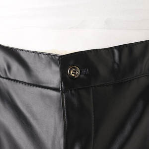 Pantalones de cuero cálidos de invierno para hombre, clásicos, Vintage, cómodos, suaves, gruesos, duraderos, elegantes, transpirables, de alta calidad - Product Image 3