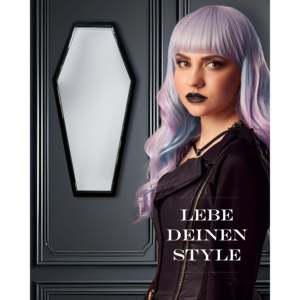 <b>Large</b> Modern Luxury Coffin Wall Mirror Customizable Shape <b>Framed</b> Wood and Iron Home Decorative Mirror Cute Design Style - Product Image 5