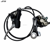 JFG YC Front and Rear Brake Assembly Disc Bracket Motorcycle Brake System for Surron Light Bee Ultra Bee Dirt Bike Upgrades