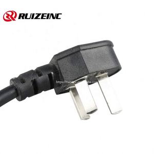공장 맞춤형 3 극 연결 와이어 노트북 자동차 트레일러 전기 전원 코드 플러그 - Product Image 3