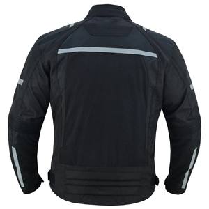 Chaqueta de motocicleta para hombre, abrigo de motorista protector aprobado por la CE, armadura extraíble a prueba de viento, ropa de abrigo de seguridad para carreras de verano - Product Image 3