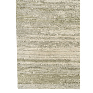 Alfombra Clásica Uvenuti de Lana Tejida a Mano con Rayas, Modelo AIWL-3079, Tamaño 9x12, para Decoración de Sala de Estar o Pasillo - Product Image 4