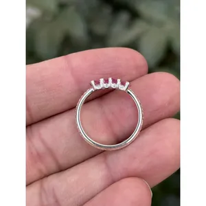 Anillo de Plata 925 con Zafiro Natural, Ajustable, Joyería Fina con Encanto y Piedra Preciosa, Regalo para Ocasiones Especiales, Anillo con Forma de Número y Animal - Product Image 5