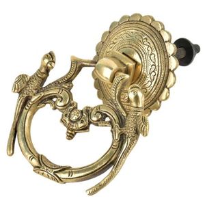 Dernier arrivage Heurtoir de porte en métal en laiton pur en forme d'aigle de qualité supérieure Heurtoir de porte au design moderne le plus vendu pour hôtel et villa - Product Image 4