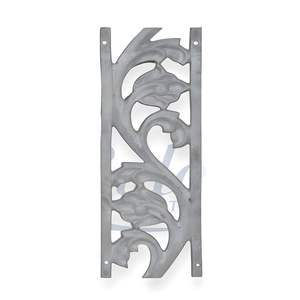 Piezas de Puerta de Hierro Fundido de Color Gris, Superficie Super Pulida con Granallado, Moldeado en Arena, Herrajes Arquitectónicos OEM - Product Image 1