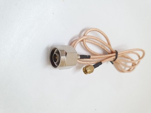 ประกอบสายโคแอกเชียล N ตัวผู้กับ RG-316ตัวเมีย SMA (1Mtr) - Product Image 5
