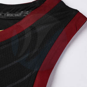 Camiseta de baloncesto de diseño único, camiseta de baloncesto hecha a medida para hombre, camiseta de baloncesto al por mayor - Product Image 6