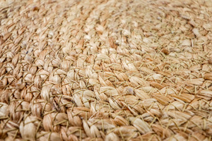 Salvamanteles Redondo de Algodón Tejido a Mano Ecológico para Mesa de Comedor, Acento Moderno para Decoración Natural del Hogar - Product Image 5