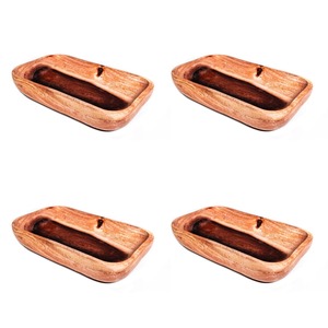 Bol en bois artisanal avec élégance rustique idéal pour la décoration de la maison utilisation fonctionnelle mettant en valeur l'artisanat naturel vivant - Product Image 3