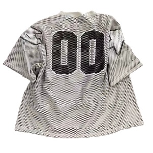 Maillot de football américain vintage surdimensionné de luxe à la mode pour hommes, maillot de football noir vintage en coton et polyester - Product Image 1