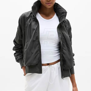 Blousons d'aviateur pour femmes de couleur personnalisée vêtements de mode blousons d'aviateur pour femmes blousons d'aviateur coupe-vent d'hiver pour femmes - Product Image 1