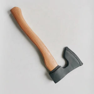 Hacha rusa de 600g/800g, herramientas forestales, cabeza de hacha forjada, mango de madera - Product Image 4