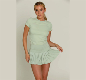 Haute qualité Fitness entraînement exercice Yoga exercice Badminton respirant Tennis Yoga jupe courte pour les femmes - Product Image 3