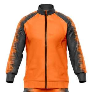 Conjunto Deportivo Unisex al por Mayor OEM, Chándal de Invierno 100% Poliéster con Cremallera, Dos Piezas, Logotipo Impreso por Sublimación Personalizado, Transpirable - Product Image 4