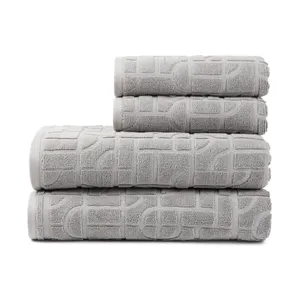 VINGA <b>Set</b> of 4 Organic Sustainable <b>Bath</b> <b>Towels</b> for Eco-conscious Consumers - Product Image 1