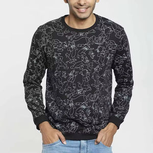 Nueva sudadera de lavado a la moda para hombre, impresión por sublimación de excelente calidad para el invierno hecho en Pakistán - Product Image 1