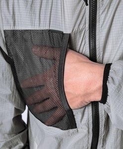 <b>Summer</b> Waterproof Lightweight Full Zip Running Windbreaker <b>Jacket</b> Breathable Clothing Custom Mesh Lining Nylon Crinkle <b>Jacket</b> - Product Image 4