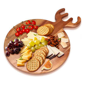 Planche à découper en bois au design simple pour la maison, l'hôtel, le comptoir de cuisine, utilisation pour les légumes et les fruits, planche à découper en bois - Product Image 5