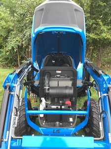 NEW/USED LS Mini Tractor with Front Loader and Backhoe Diesel Engine Load MOOG Hydraulic <b>Pump</b> for Personal - Product Image 6