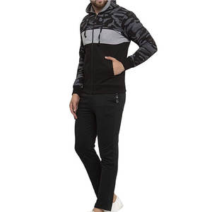 Chándal de invierno de gran calidad para hombre, ropa informal de talla grande con capucha y logotipo personalizado, cremallera de algodón 100%, patrón sólido transpirable mejor - Product Image 2