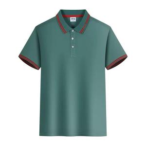Venta al por mayor de alta calidad en blanco liso para hombre 100% algodón Polo Camiseta de manga larga bordado imprimir logotipo para Unisex - Product Image 1