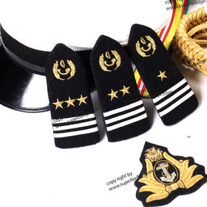 Charreteras de uniforme personalizadas Charreteras de piloto Charreteras de hombro Charretera formal - Product Image 2