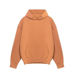 OEM Wholesale 100% Cotton Oversized Hoodie <b>Plain</b> Blank Custom Logo <b>Men</b> <b>Hoodies</b> - Product Image 1