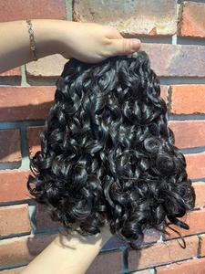 Paquetes de cabello rizado Extensiones de cabello humano vietnamita Productos para el cabello de costura - Product Image 4