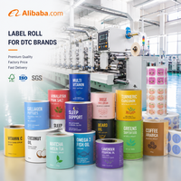 Étiquettes autocollantes imperméables pour bougies, autocollants en vinyle résistants à la chaleur pour pots de bougies parfumées, emballage en rouleau, forme d'étiquette personnalisée