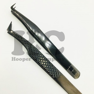 Premium Quality <b>Applicator</b> Tweezer mink <b>Eyelash</b> <b>Applicator</b> Tweezers Black <b>Eyelash</b> Sustainable logo <b>Eyelash</b> Extension Tweezers - Product Image 6