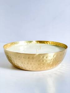 Bol à bougie rond en laiton en métal décoratif, dernière vente, poli pour décoration de Table à manger - Product Image 3