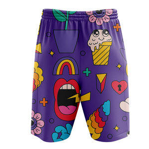Full Print Mens Sublimation Shorts Soft Polyester Fabric - Product Image 2
