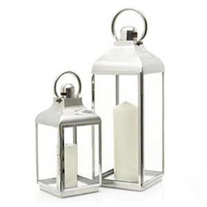 Wholesale Metal Home <b>Ornaments</b> Nordic European Style Luxury Metal Candle Holder Hanging Lanterns - Product Image 1