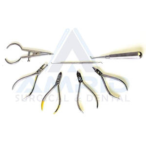 Pince orthodontique 13 pièces Kit manuel en acier inoxydable de qualité supérieure par amrid instruments chirurgicaux - Product Image 5