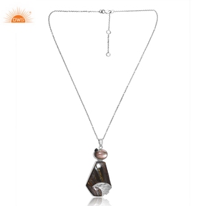 Mejor Venta de plata esterlina oxidada Natural Ojo de tigre hierro y doblete gris mopa cristal piedra preciosa joyería personalizada fabricante - Product Image 2