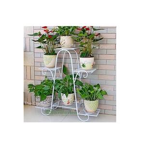 Support de pot de fleurs en fer de couleur noire pour la décoration de la maison et du jardin, support de pot de fleurs à prix acceptables - Product Image 4