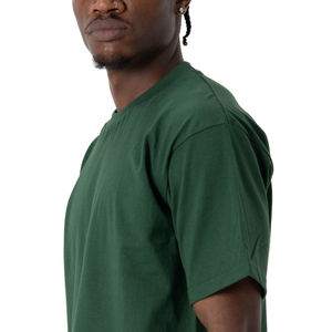 Camiseta de peso pesado Pro Club para hombre Camiseta personalizada de gran tamaño con estampado de pantalla de peso pesado con logotipo de moda - Product Image 1