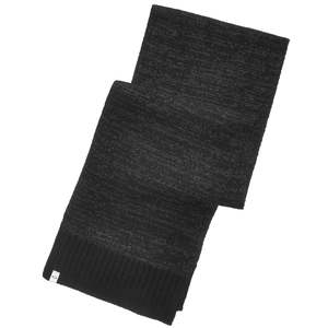 Sciarpa Lunga Nera Space-Dyed da Uomo Alfani, Stile Semplice per la Stagione Invernale, Taglia Regolare - Product Image 1