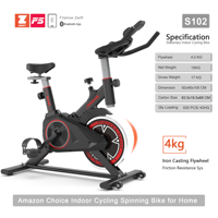 Vélo d'exercice statique compact pour salle de sport à domicile, nouveau style 2025, avec connexion Bluetooth