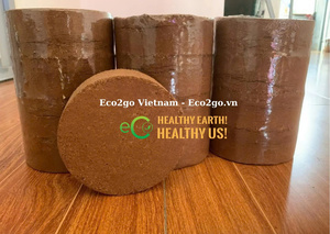 Eco2go Vietnam Low EC Coco Peat <b>Block</b>-Coconut <b>Coir</b> <b>Block</b> for Plant Growing pH 5.5-6.0 Moisture 15-20% Biodegradable Eco-friendly - Product Image 3