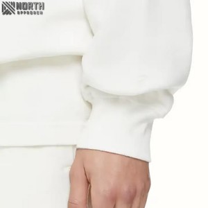 Chándales lavados con ácido para hombre de Primavera de alta calidad French Terry Full Zip Up Hoodies Pantalones apilados acampanados Conjunto de 2 piezas para hombre - Product Image 4